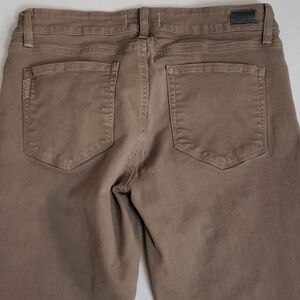 PAIGE VERDUGO ZIP ANKLE SKINNY JEAN SZ 30